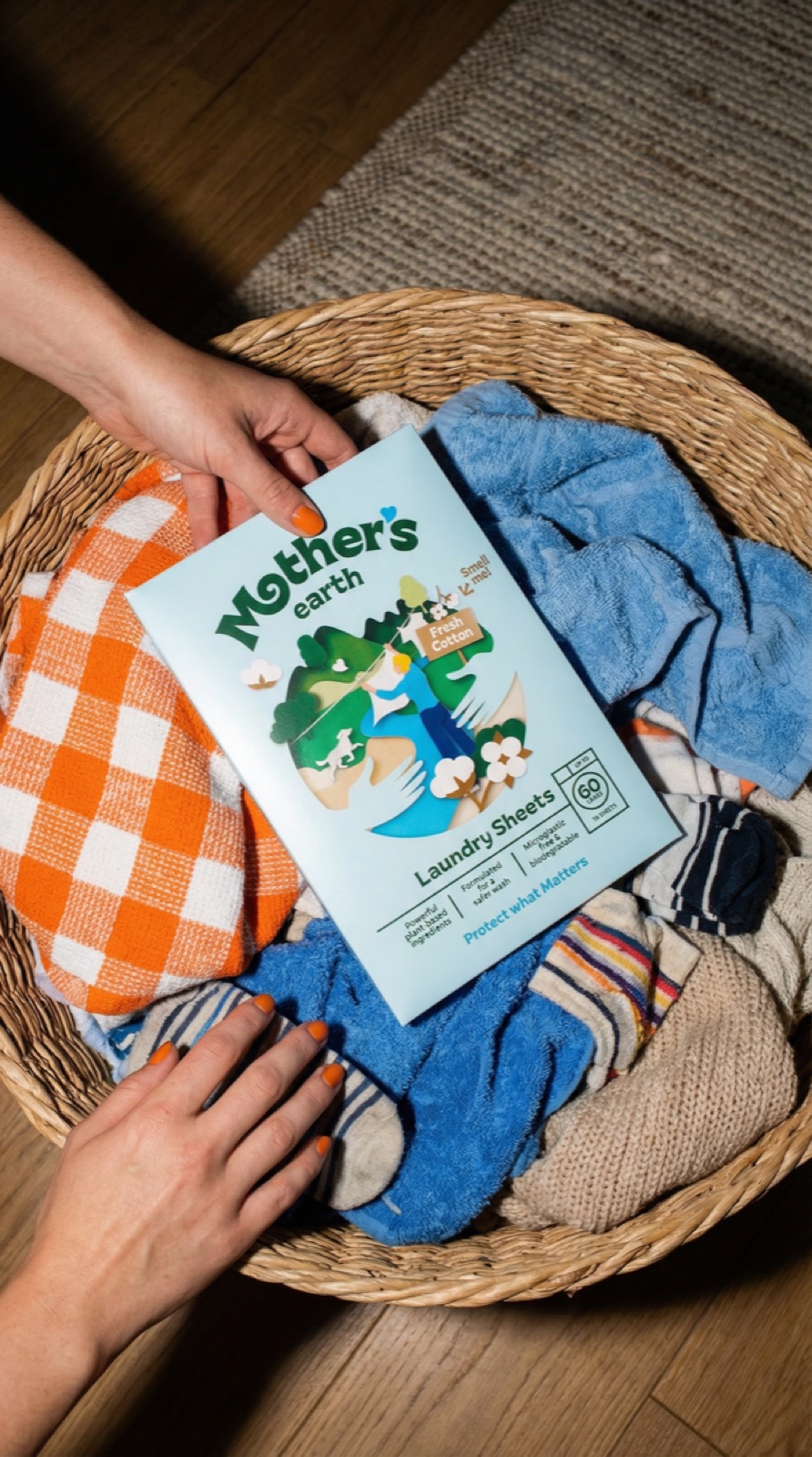Mother Earth Familien-Paket mit Waschmittel-Blaettern